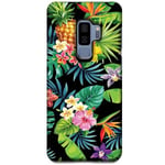 Samsung Galaxy S9+ Glansigt Mobilskal Tropical Vibe