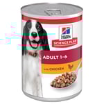 Hill's Science Plan Adult - Chicken 12 x 370 g