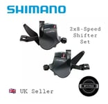 🇬🇧 Shimano Claris SL-R2000 Flat Bar Shifter Set (Pair) - 2 x 8-Speed RRP £85