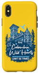 Coque pour iPhone X/XS Colombie Wild Hearts Can't Be Tamed Citation Colombie Country