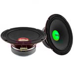 2-pack DS18 PRO-X8.4RGBCAP, 8 tums midbas med RGB LED-belysning