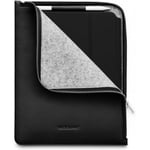 Woolnut Leather Folio -etui 11" iPad Pro & Air, sort