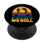 Bowling Team Bowling Group Ball Pin Strike Bowling Couple PopSockets Swappable PopGrip