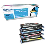 Refresh Cartridges Value Pack 308A 311A BK/C/M/Y Toners Compatible With HP