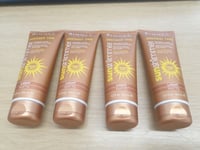 Rimmel London Instant Tan Sun Shimmer FAKE TAN Light Matte 125ml X4 JUST £17.49