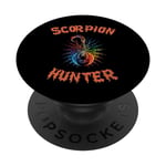 Rainbow Scorpion Hunting Scorpion Lovers for Men and Women PopSockets Swappable PopGrip