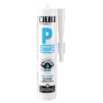 WTF P Perfect Silicone silikon badrum utomhus vit 310 ml