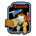 Steven Rhodes - Let's Call The Exorcist Sticker, Accessories