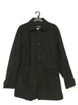 Produkt Jack & Jones JJRIO Wool Coat Black Size Large rrp £95 DH012 FF 14