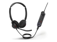 Jabra Engage 50 Ii Ms Stereo - Headset - På Örat - Kabelansluten - Usb-C, Usb-A - Ljudisolerande - Cisco Certified, Unify-Certifierad, Certifierad För Microsoft-Teams, Google Meet-Certifierad, Amazon Chime-Certifierad, Works With Chromebook Certifie