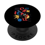 Rock it out guitar player music PopSockets Swappable PopGrip