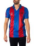 MeybaBlaugrana Barcelona 89-91 Shirt - Navy/Rio Red