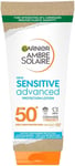 Garnier Ambre Solaire SPF 50+ Sensitive Advanced Sun 175 ml (Pack of 1) 