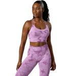 Icaniwill W Define Seamless Tie Dye Sports Bra Uusimmat LAVENDER