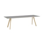 HAY CPH30 2.0 matbord 90x250 cm Grey linoleum-lacquered oak