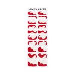 Love'n Layer Abstraction grape red 20 st