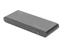 DIGITUS 4K HDMI switch DS-45317 - Video/audio switch - 5 x HDMI - stasjonær