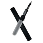 Outil de nettoyage des ¿¿couteurs Bluetooth pour Airpods Pro 3 2 1 Kit de nettoyage de bo?tier d'¿¿couteurs durable stylo brosse propre pour Xiaomi Airdots 3pro noir