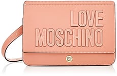 Love Moschino Women's Shoulder Bag, Pre Collection Fall Winter 2021, Pink, 17x21x8