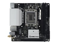 Biostar B760nh-E - Moderkort - Lga1700-Uttag - B760 Chipuppsättning - Hd-Ljud (8 Kanaler)