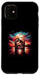 Coque pour iPhone 11 Whisky Sunset - Vintage Bourbon Scotch Whisky On Ice Lover