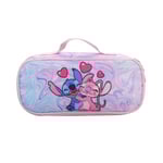 Kids Girls Stitch Pennfodral Skola Student Cartoon Stationery Box Pennfodral Present #2
