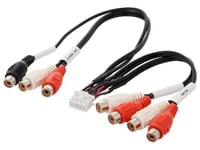 Cable adaptateur ISO autoradio Kenwood KDC-W4037 KDC-W4041 KDC-W4044U  KDC-W4141 - Cdiscount Auto