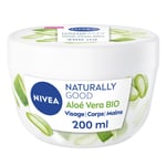 Crème Multi-usage Hydratante Aloe Vera Naturally Good Nivea - Le Pot De 200ml