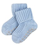 FALKE Unisex Baby Catspads Cotton B HP Thick Grips On Sole 1 Pair Grip socks, Blue (Crystal Blue 6290), 6-12 months