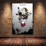 Ami0707 Map The Game Poster Decoration Painting of The on HD Canvas canvas painting Of wall art canvas 50cmX75cm(NoFrame) 15