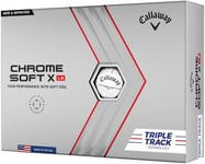 Callaway Golf Chrome Soft X LS Balls (2022 edition) L, White 