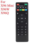 A-Télécommande universelle pour Android TV Box, X96, X96mini, X96W, contrôleur IR pour décodeur, X96Q avec fo