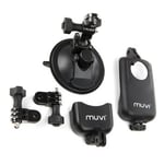 Muvi Suction mount with cradle and tripod mount for Muvi and Muvi HD f