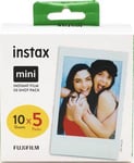 Fuji Instax Mini Colorfilm Glossy 5 x 10 Pack