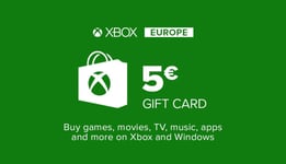 Microsoft Store Carte cadeau Xbox Live 5€