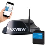 Maxview MXL050/G Roam Mobile 3G/4G Wi-Fi System for On The Go Internet in Caravans, Motorhomes etc ideal for Smart TVs - Grey