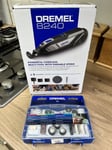 New Dremel 8240-5 12v Rotary Tool Cordless Multi Tool Kit  + Multipurpose Set