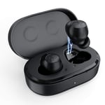 HolyHigh Écouteur Bluetooth Oreillette Mini Stereo Écouteur sans Fil Sport Boîte de Recharge et Micro pour iPhone 6 7 8 X Samsung Sony iPad Tablettes