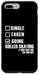 Coque pour iPhone 7 Plus/8 Plus Roller Skater Funny - Une seule prise en train de faire du patin à roulettes