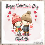 Valentines Day Card Personalised Girlfriend Boyfriend Husband Wife Valentine's