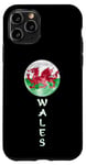 iPhone 11 Pro Wales UK Flag Moon Pride Wales UK Gifts Love Wales Souvenir Case