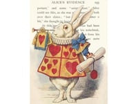 Madame Treacle B6-Carnet Med Kuvert Alice I Underlandet