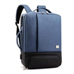 Backpack Bag Mens Backpack Laptop Backpacks 17 Inch 15.6'' Anti Theft Male Notebook Trip Back Pack Office Women Travel Bagpack Blue1