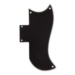 Scratch Plate PickGuard  for Gibson SG Style Electric Guitars (Black）