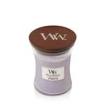 Woodwick Medium Hourglass Scented Candle With Crackling Wick | Lavender Spa | Up