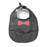 Bowtie Stripe Elodie Baby Bib Smekke