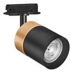 LEDVANCE Spotlight Ledvance Tracklight Mini Sylinder Gu10 Svart/Gull