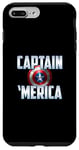 Coque pour iPhone 7 Plus/8 Plus Capitaine Super-Héros Amérique Film De Dessins Animés Drôles