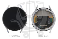 Official Samsung Galaxy Watch 4 44mm SM-R875 Silver LCD Screen - GH97-26600B