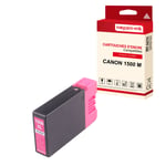 NOPAN-INK - x1 Cartouche compatible pour CANON 1500 XL 1500XL Magenta pour Canon Maxify MB 2000 Series MB 2050 MB 2100 Series MB 2150 MB 2155 MB 2300